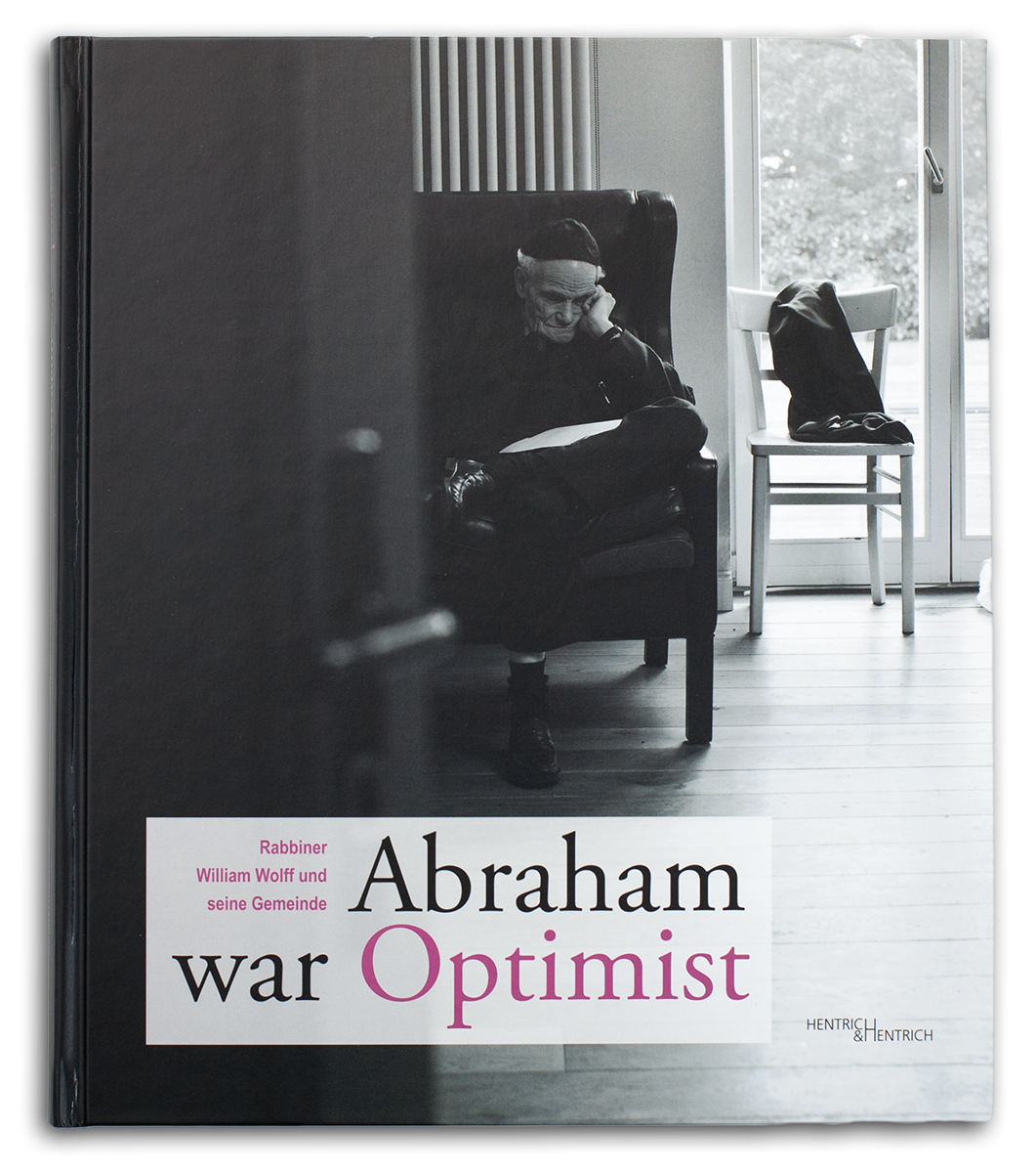 Buch Abraham war Optimist Einband