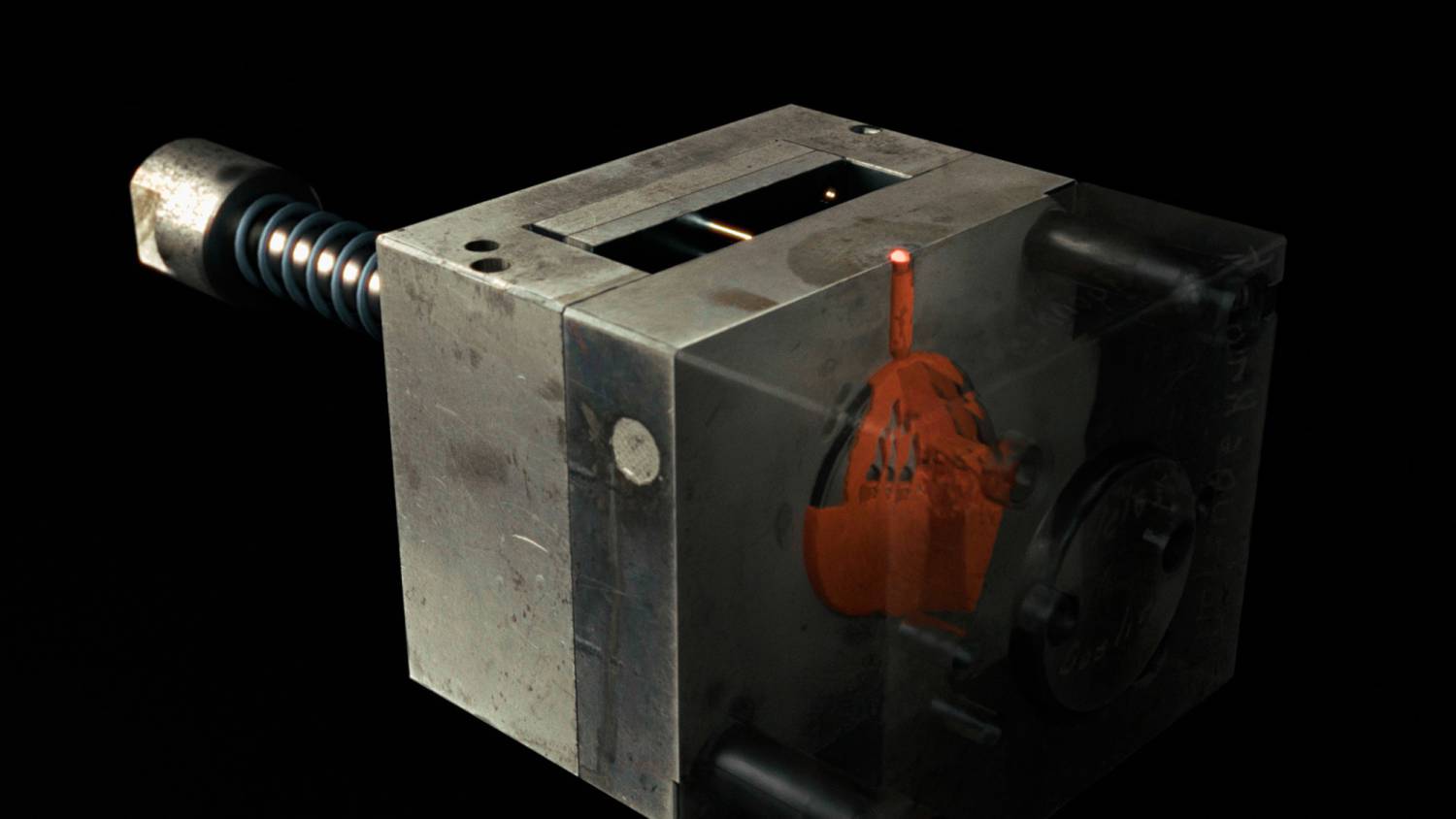 Spritzgusswerkzeug Visualisierung