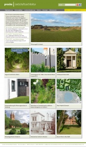 Die neue Homepage von Proske Landschaftsarchitektur